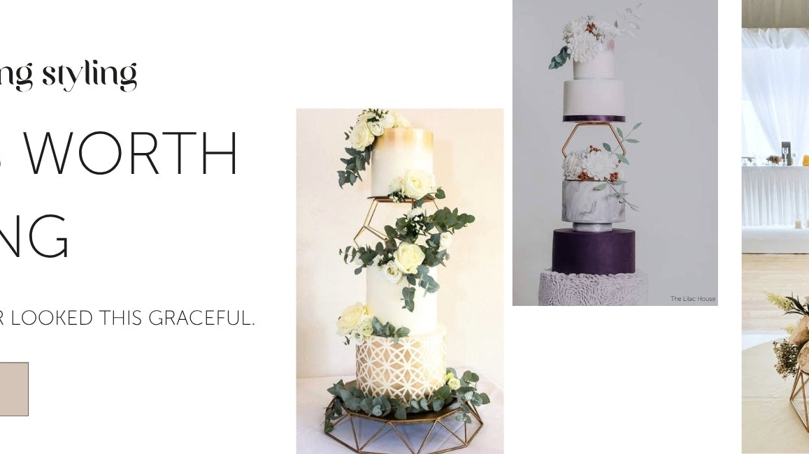 Geometric Wedding Cakes: Clean Lines, Sharp Styling and Contemporary Cake Displays
