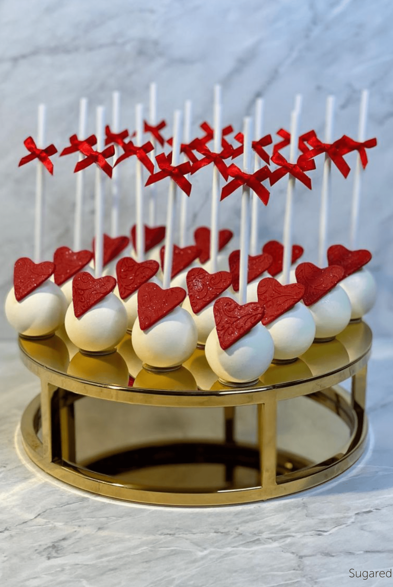 10" Round Metallic Cake Separator - Prop Options