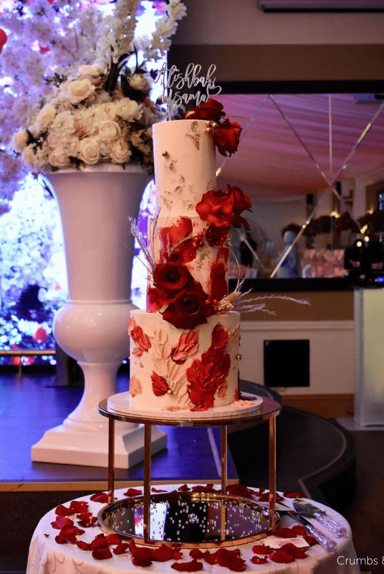 14” Round Metallic Plinth - Prop Options