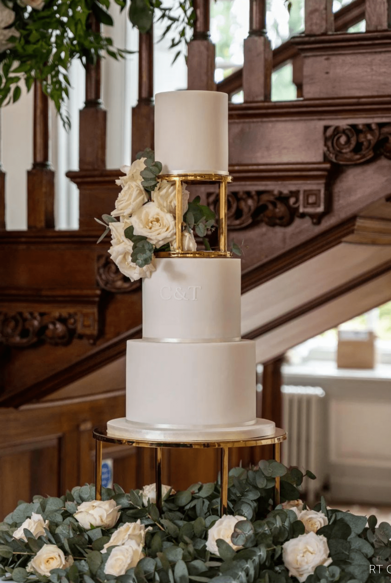 14” Round Metallic Plinth - Prop Options