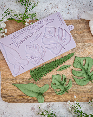 Tropical Leaves Silicone Mould