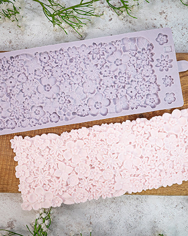Sugar Flower Border Silicone Mould