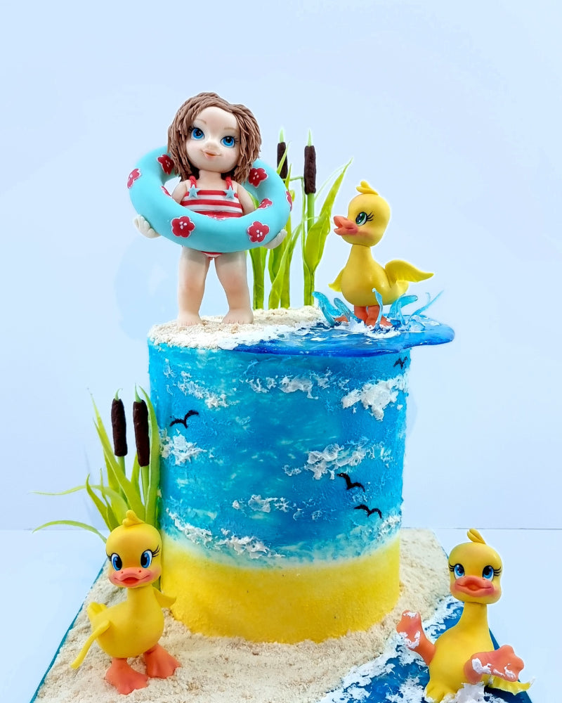 Blue Pasta Model – Premium Modelling Paste for Cake Decoration