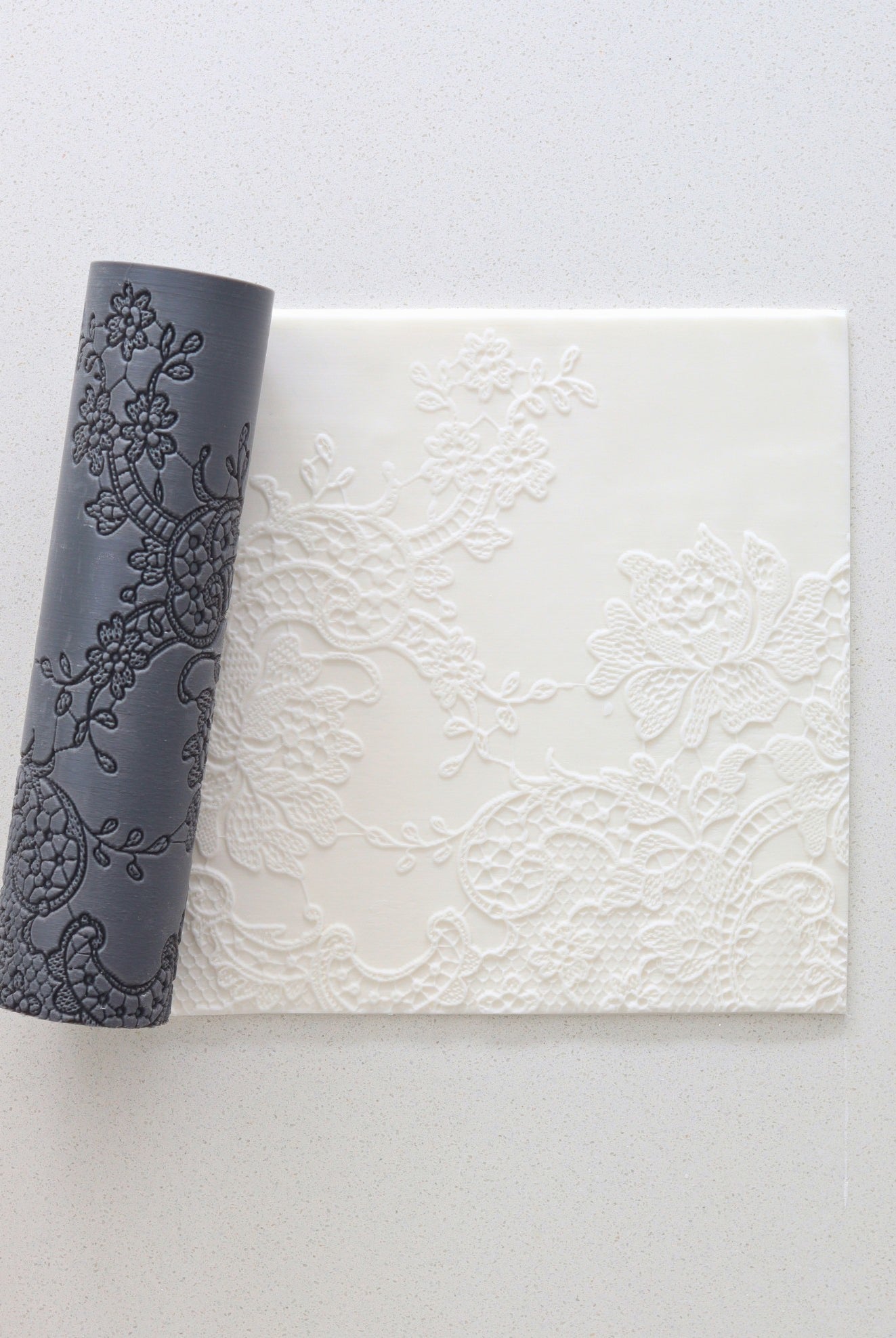 94 - Chantilly Whisper - Prop Options × EKats Collection – Luxury Texture Rolling Pins