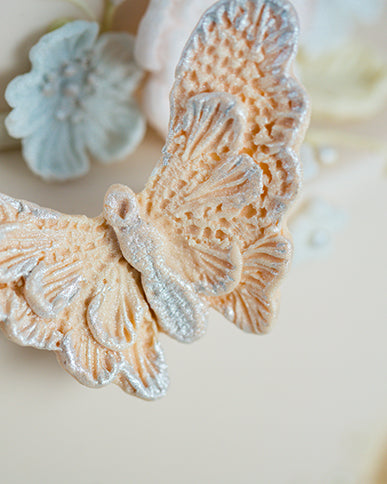 brush embroidery butterflies silicone mould