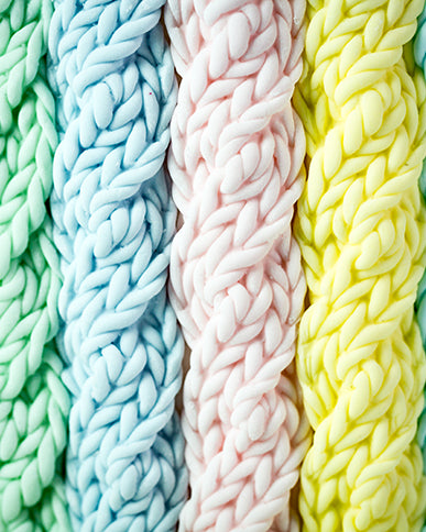 Cable Knit Silicone Mould