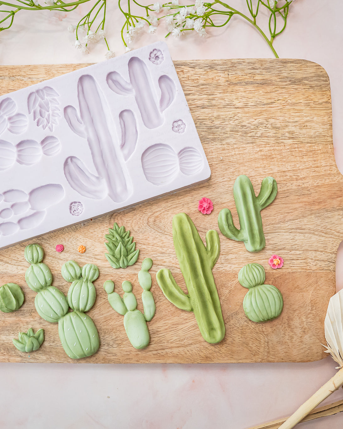 Cactus Garden Silicone Mould