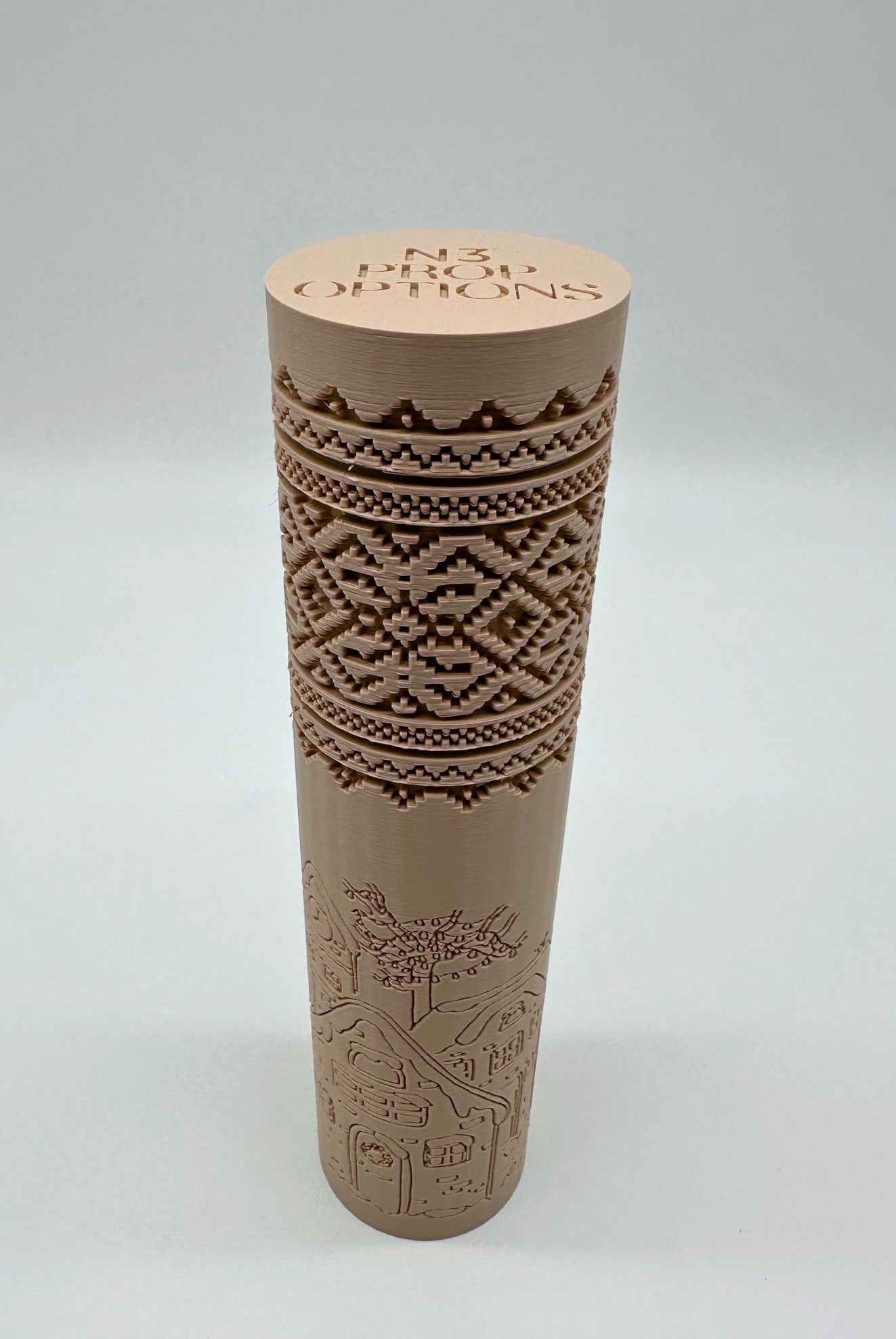 N3 - SNOW VILLAGE ROLLING PIN