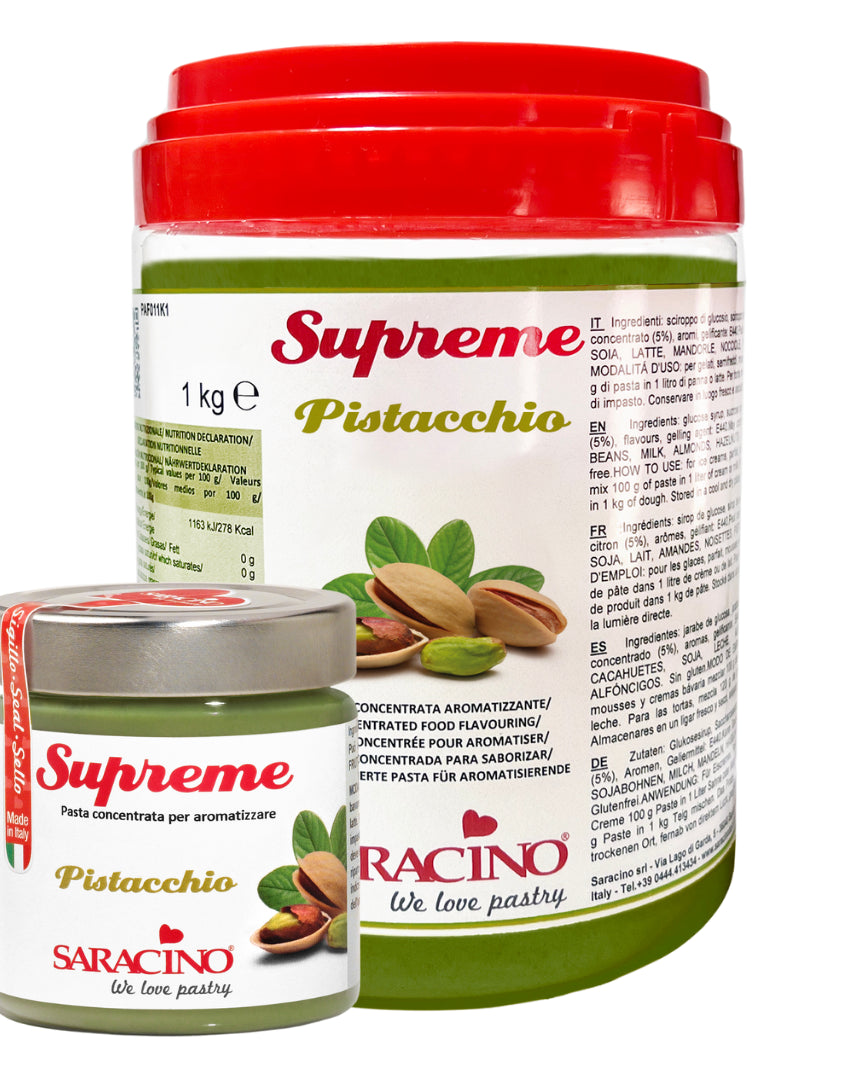 Saracino Pistachio Food Flavour Paste - 200g & 1kg Sizes