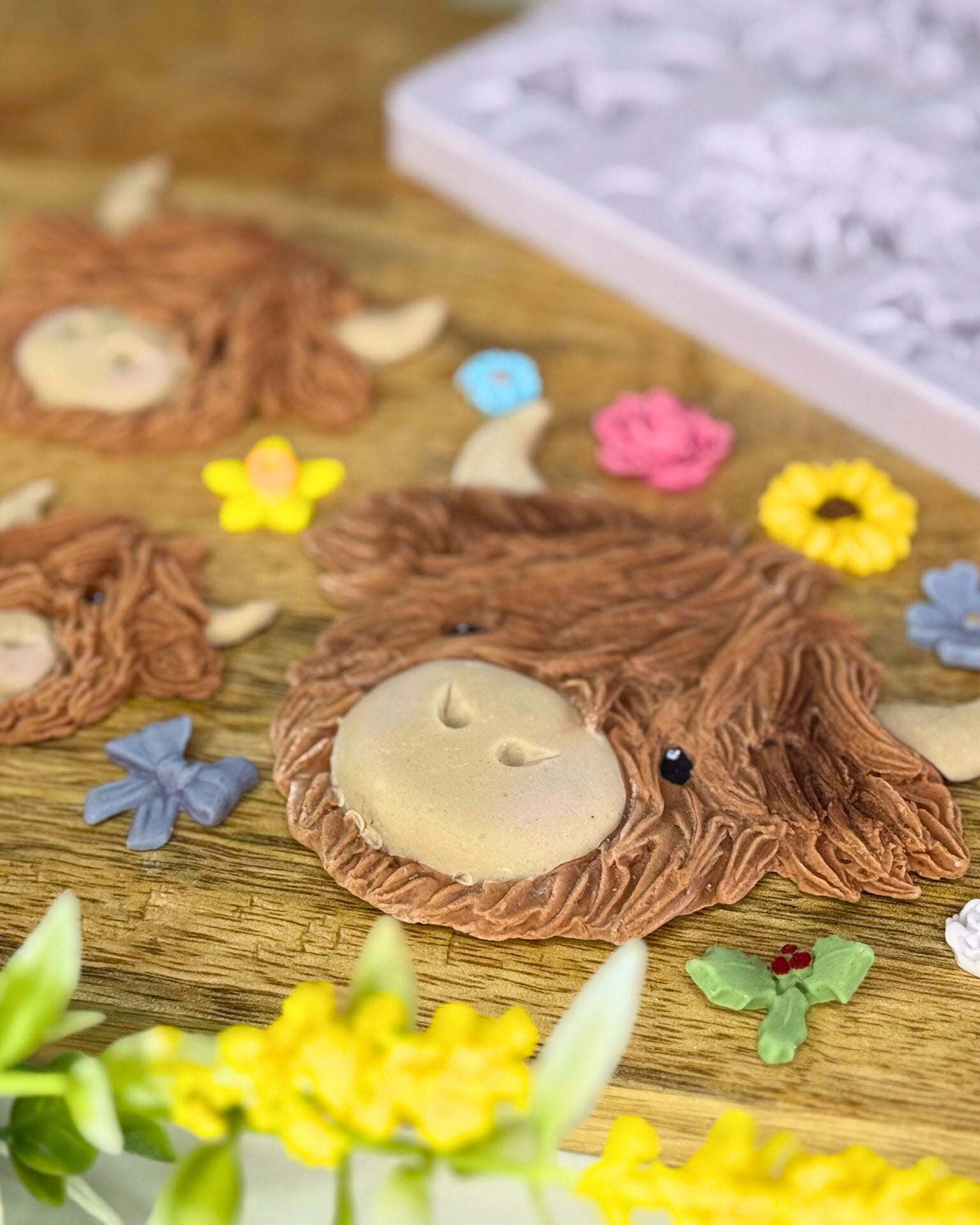 Highland Cow Silicone Mould