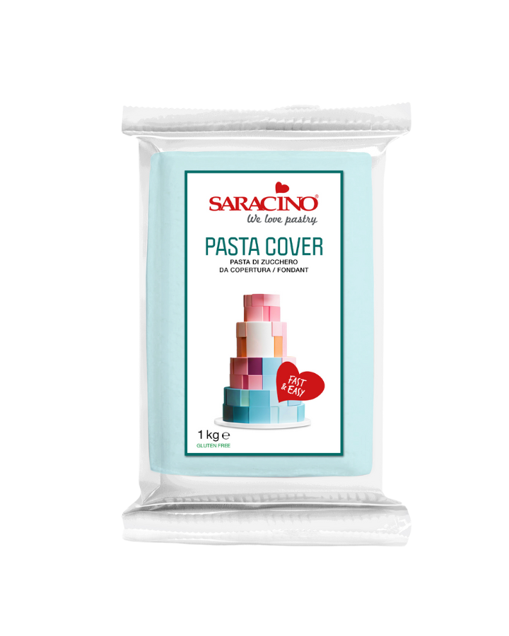 Saracino Pasta Cover Light Baby Blue Sugarpaste 1kg