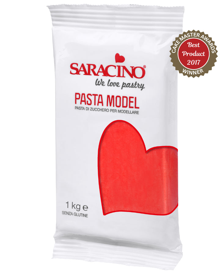 Red Saracino Pasta Model - Premium Modelling Paste 250g & 1kg