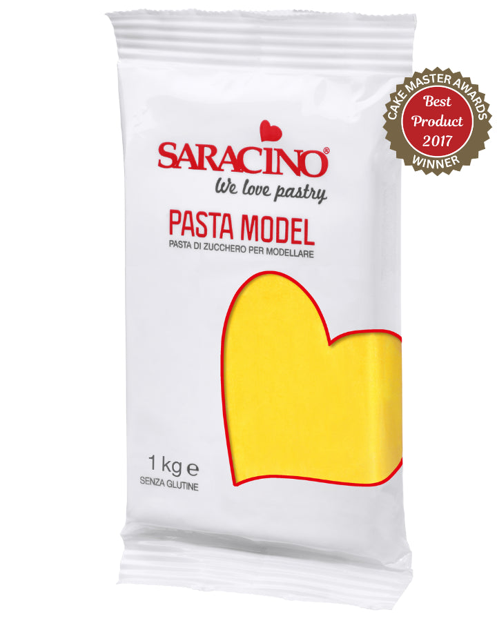 Saracino Yellow Modelling Paste - 1kg Tub