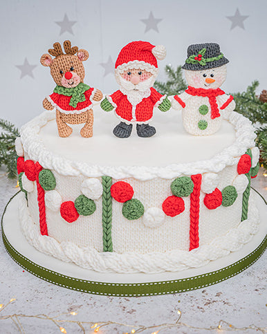 Knitted Christmas Silicone Mould