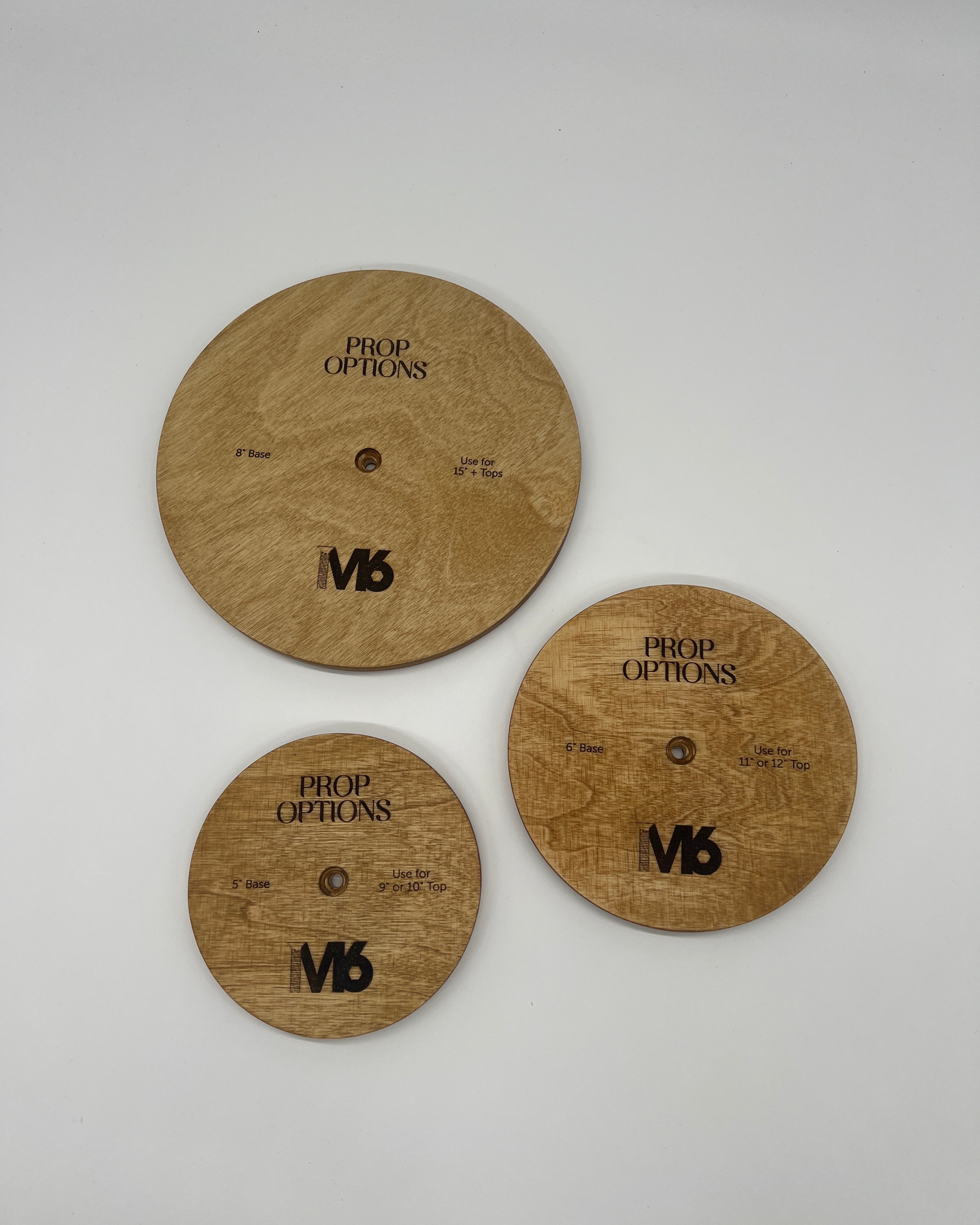 Additional Birch Base Plate - The Scandinavian Collection - Prop Options