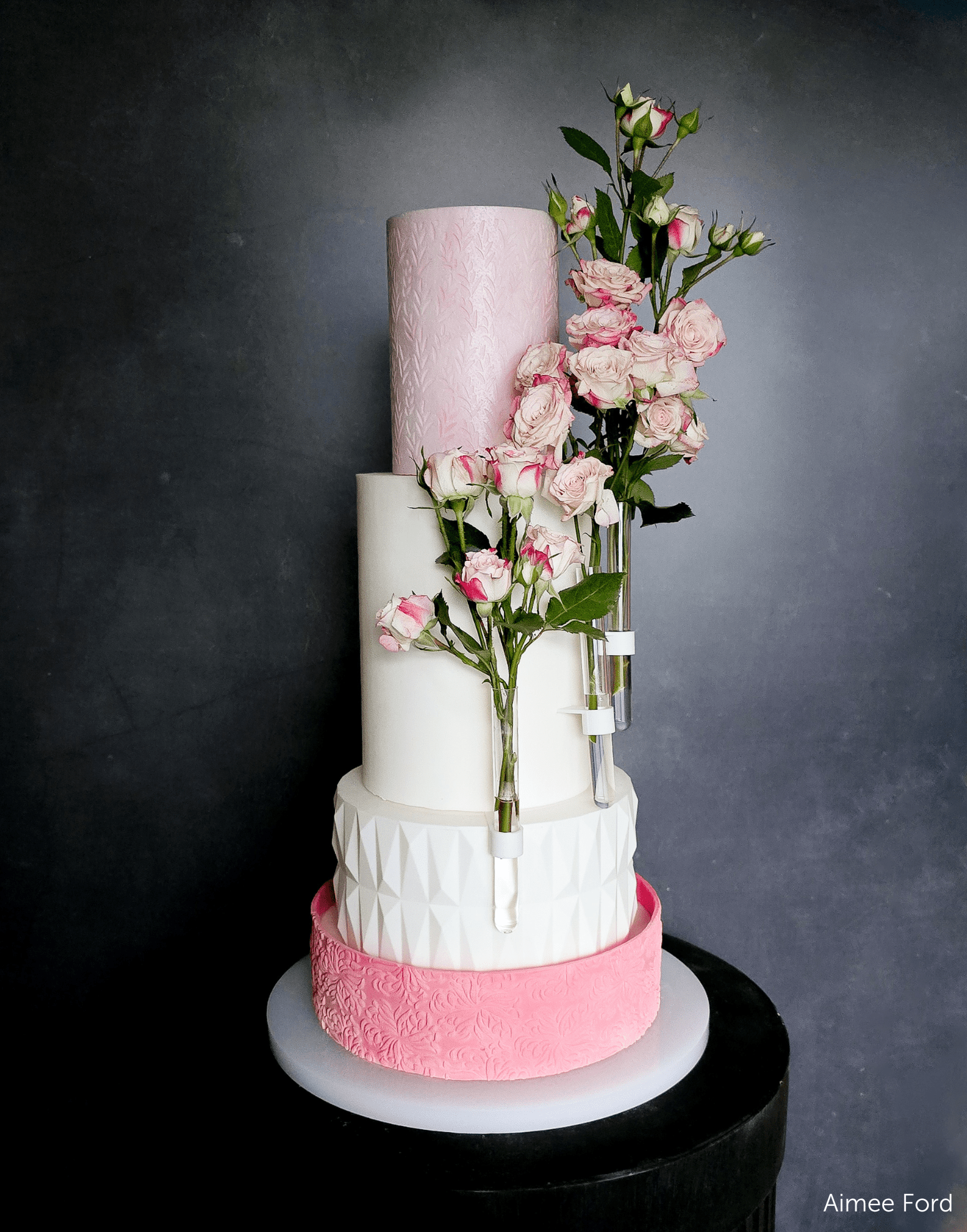 Floating Floral Vial Holders - Set of 5 - Prop Options