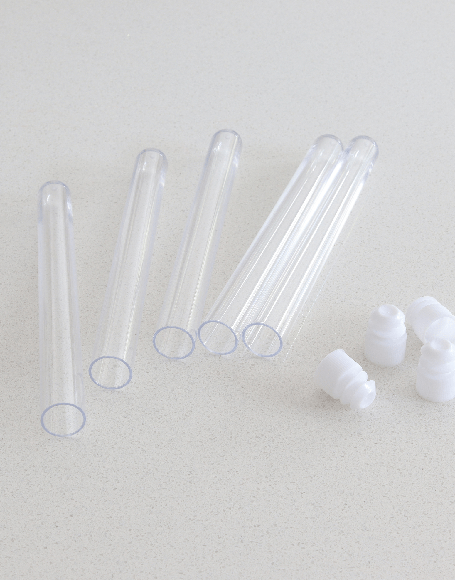 Floating Floral Vial Holders - Set of 5 - Prop Options