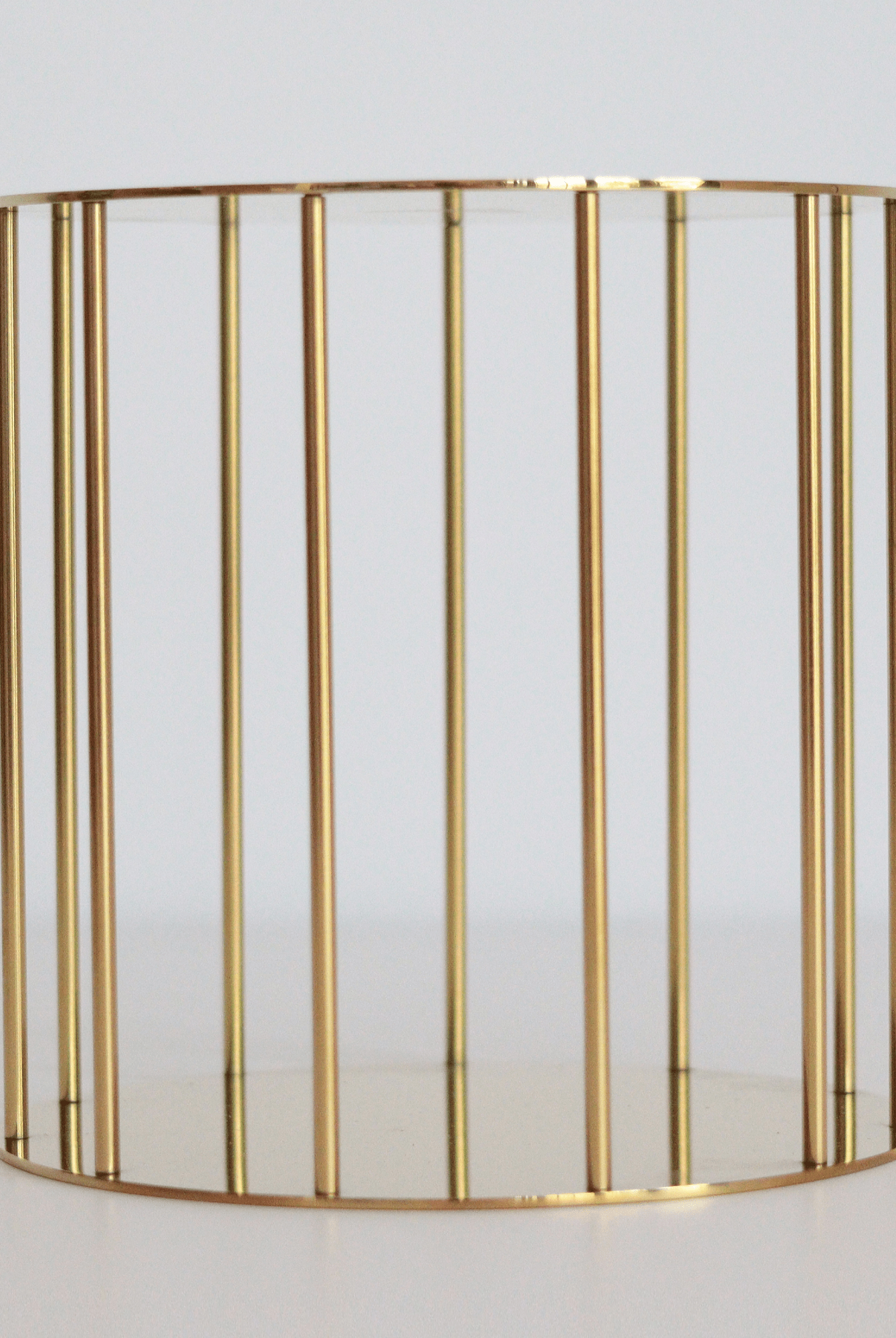 Gold Birdcage Cake Separator - Prop Options