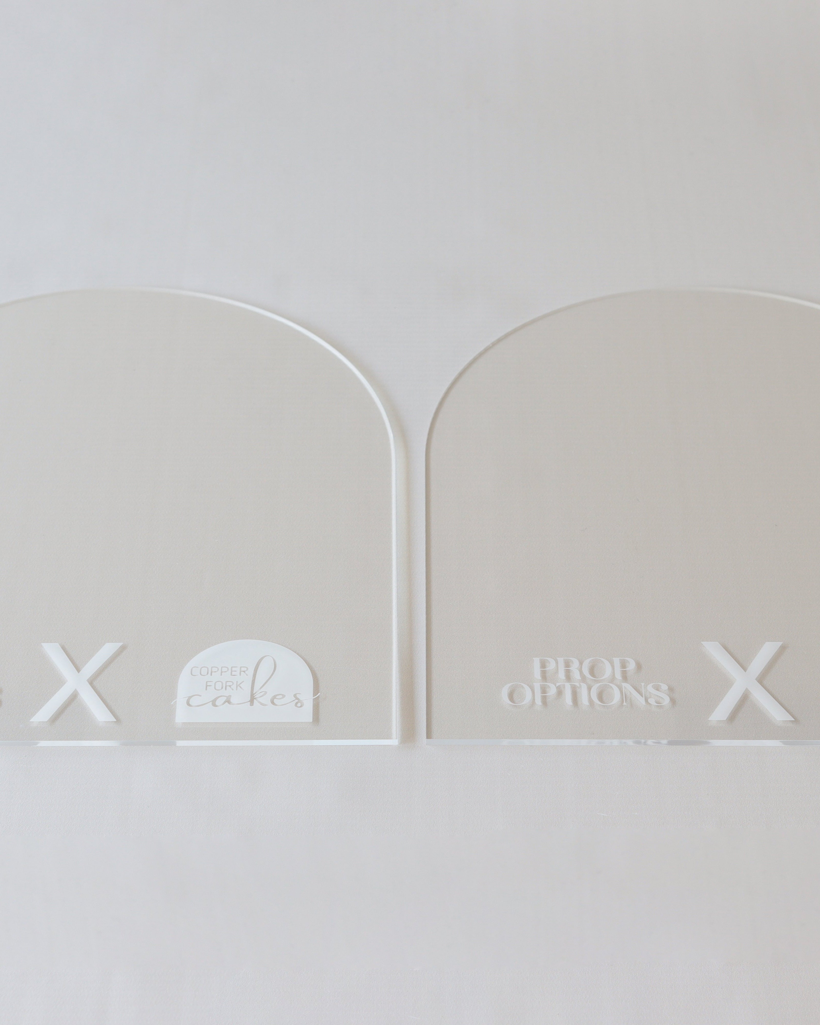 Original Standard Arch Cake Guides - Prop Options