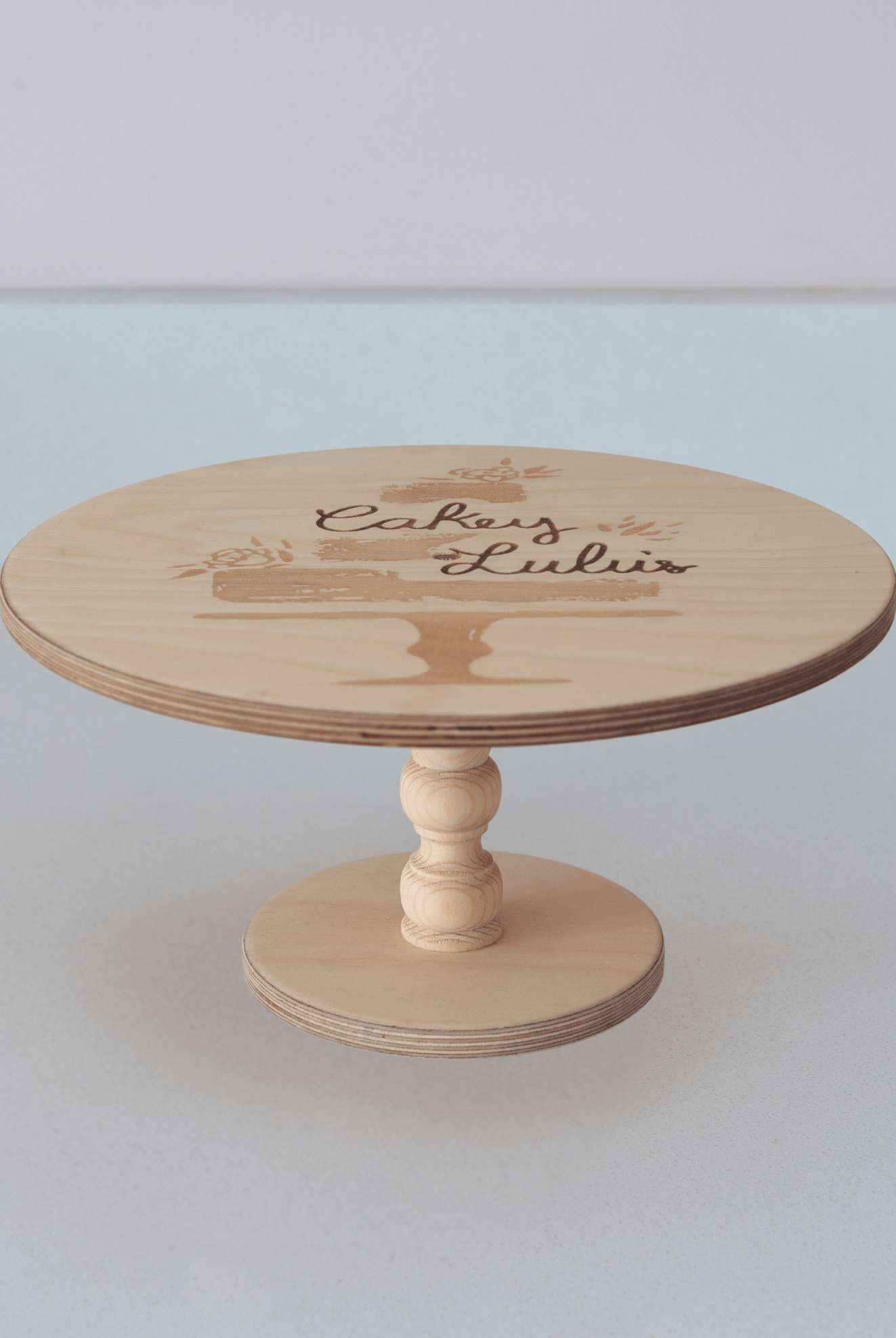 Premium Add - On: Bespoke Personalisation for Wooden Cake Stands - Prop Options