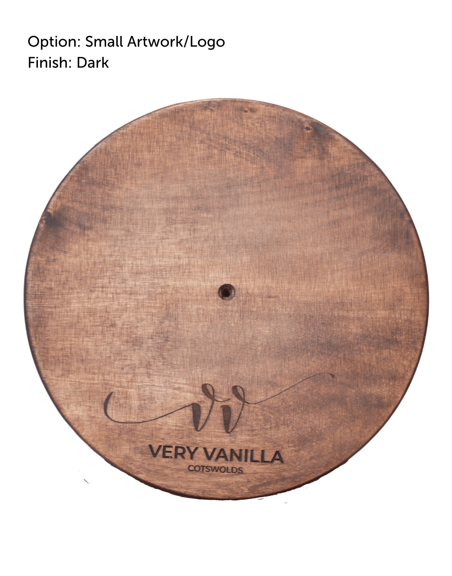 Premium Add - On: Bespoke Personalisation for Wooden Cake Stands - Prop Options