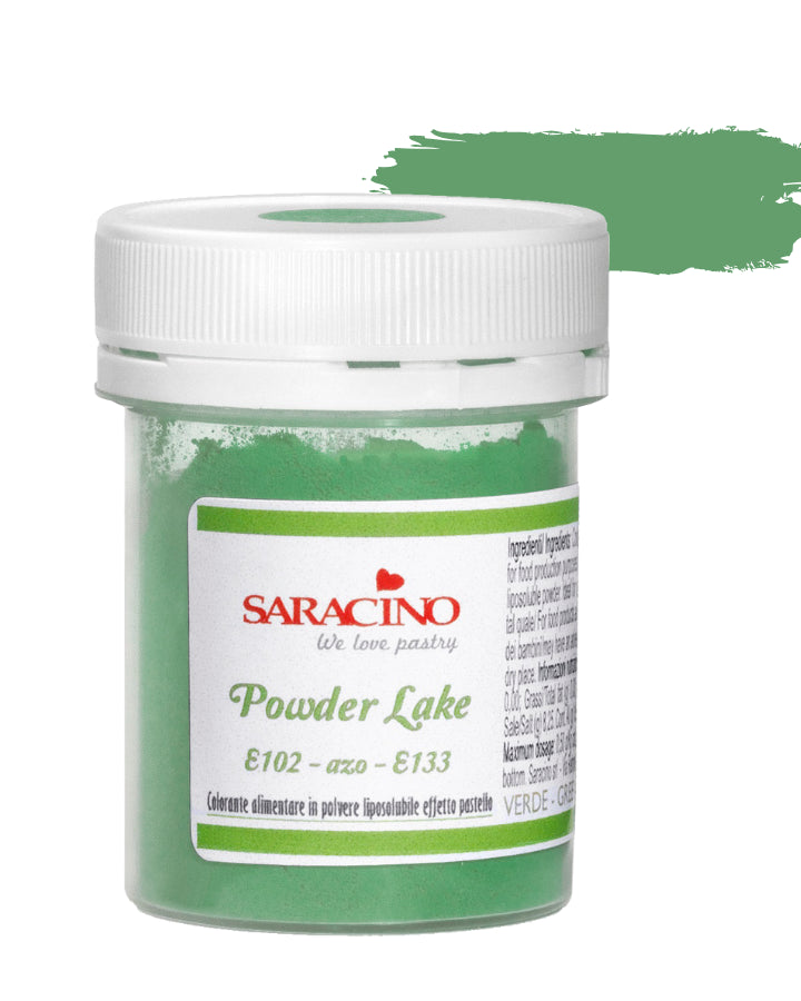 Green Edible Colour Dust - Fat Soluble Cake Decorating Powder