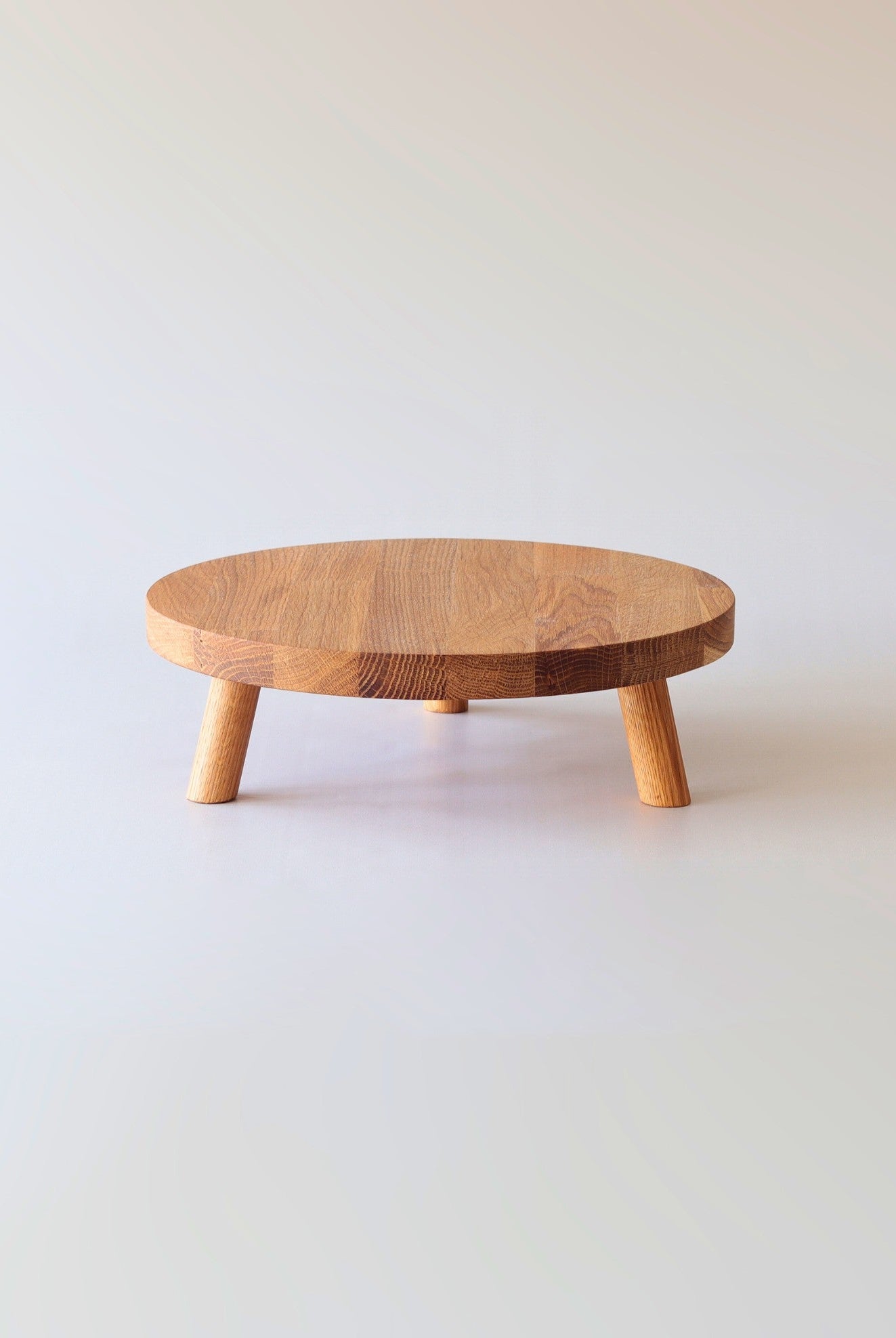Solid Oak Tripod Cake Stand - Prop Options