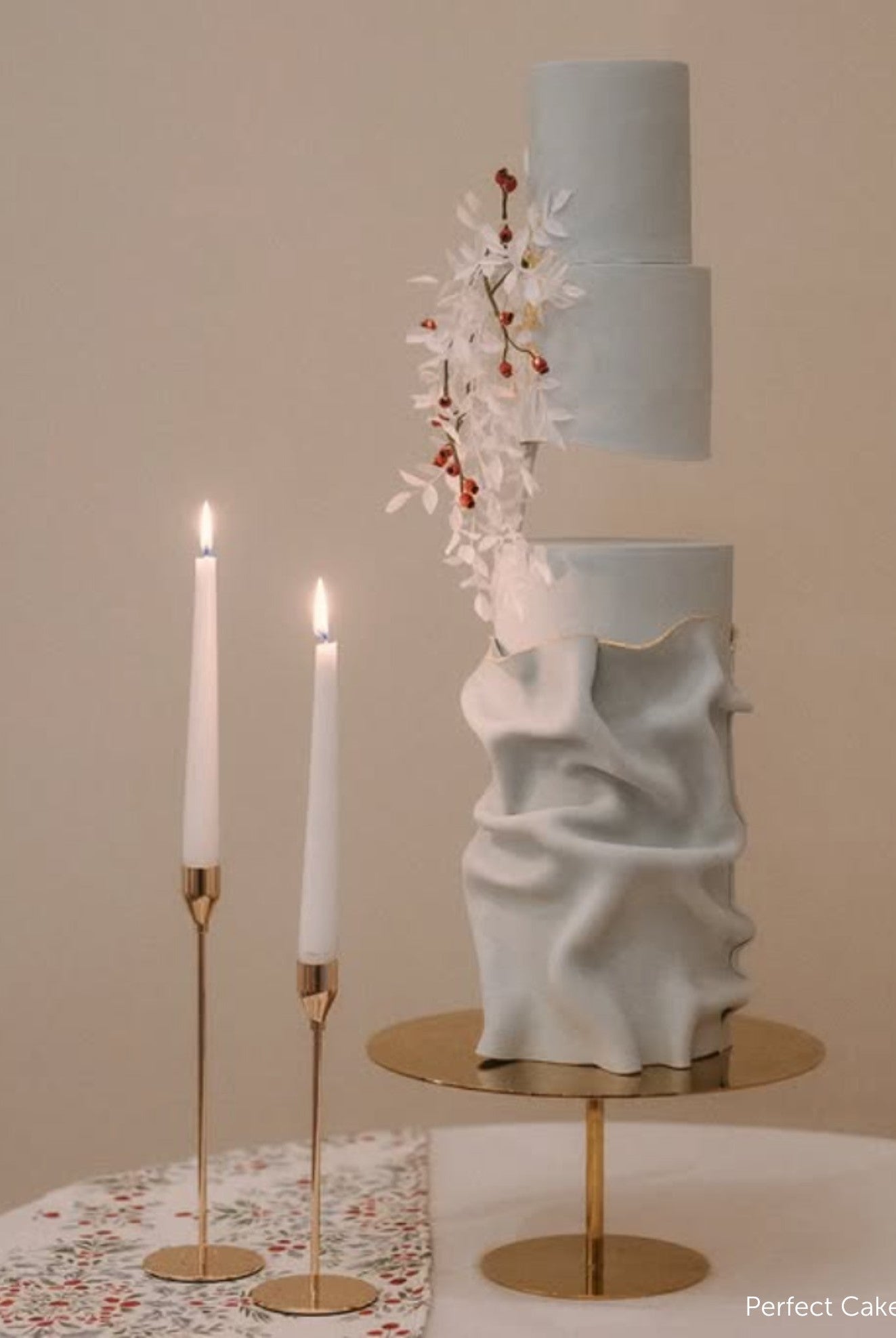 Special Edition 12" Gold Stiletto Cake Pedestal - Prop Options