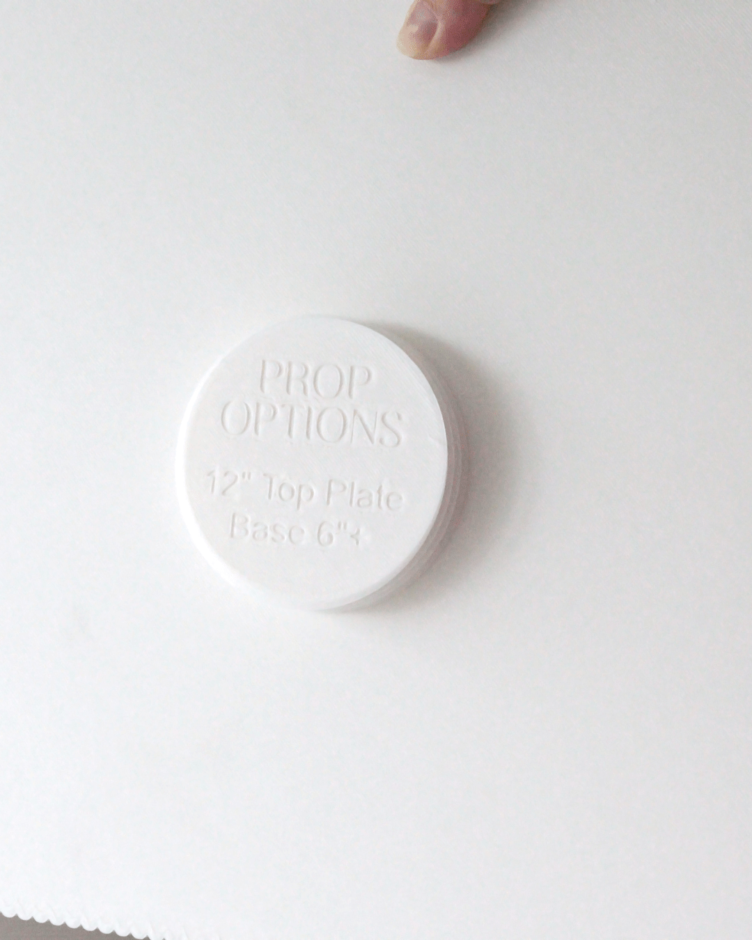 Square Reeded Cake Stand - Prop Options