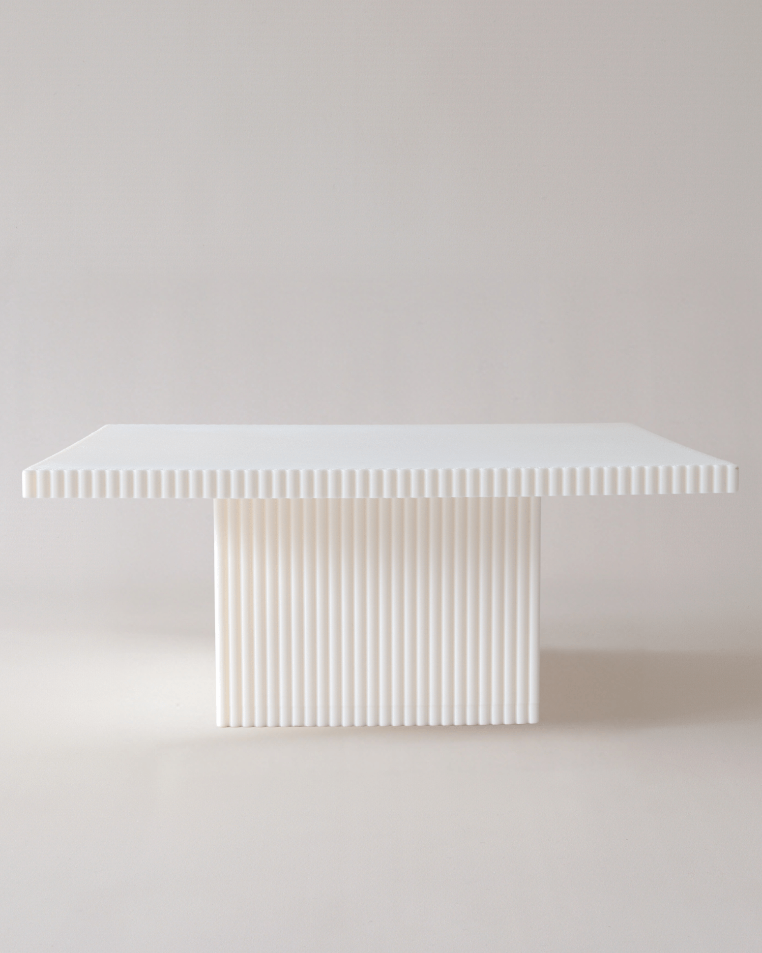 Square Reeded Cake Stand - Prop Options