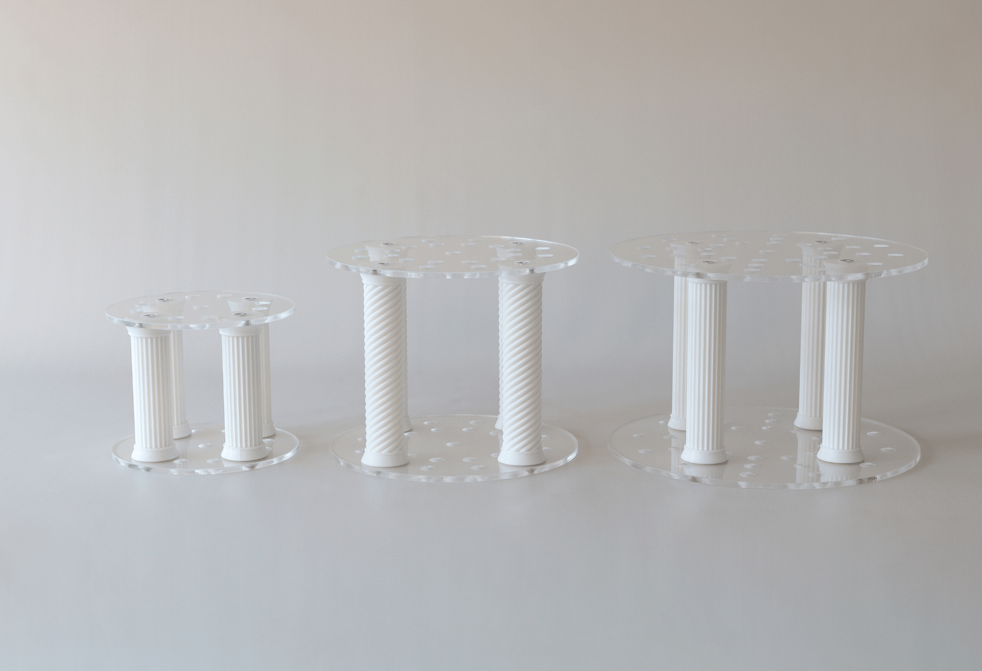 Standard Column Cake Separator - Prop Options