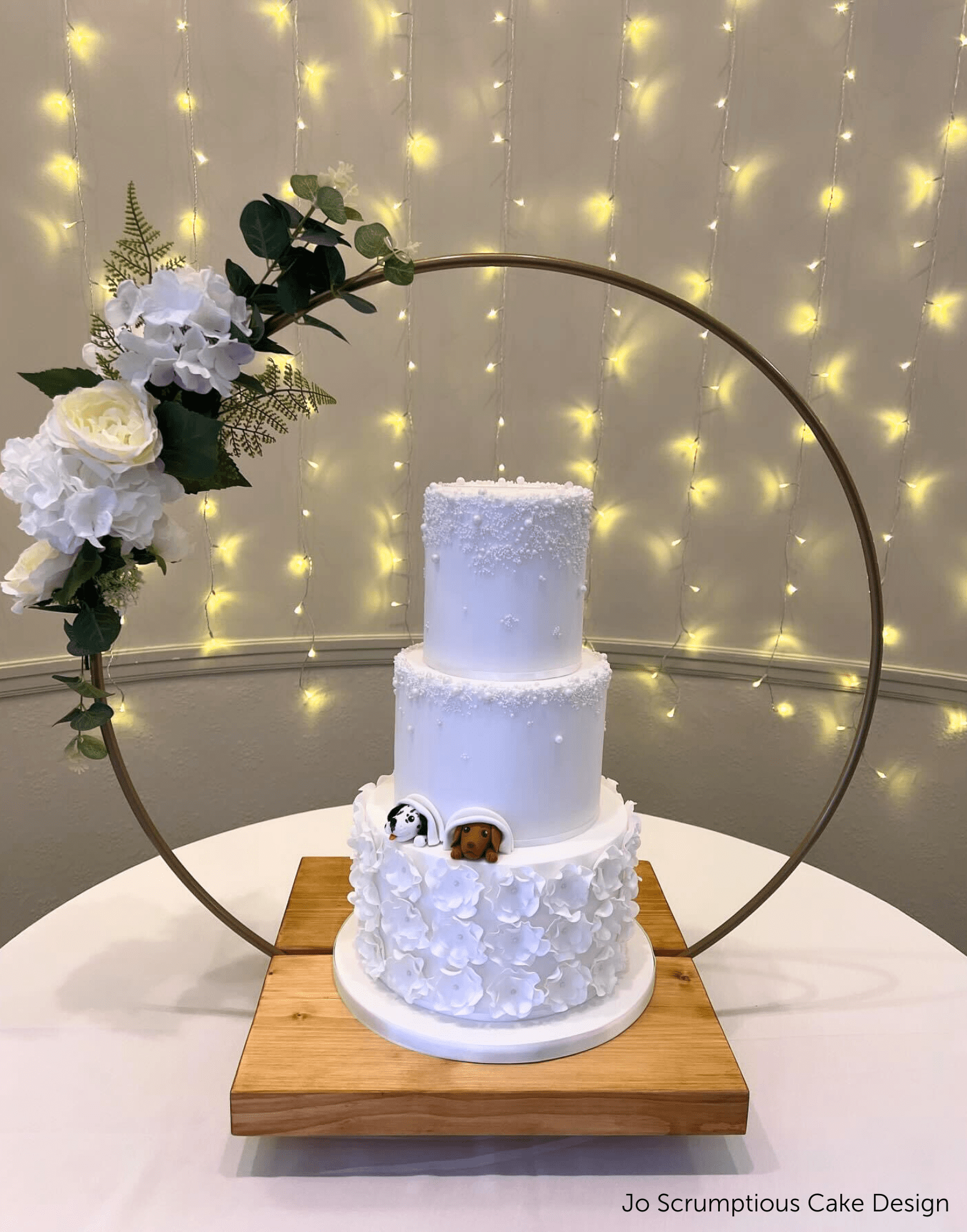 The Floral Hoop Stand - Prop Options