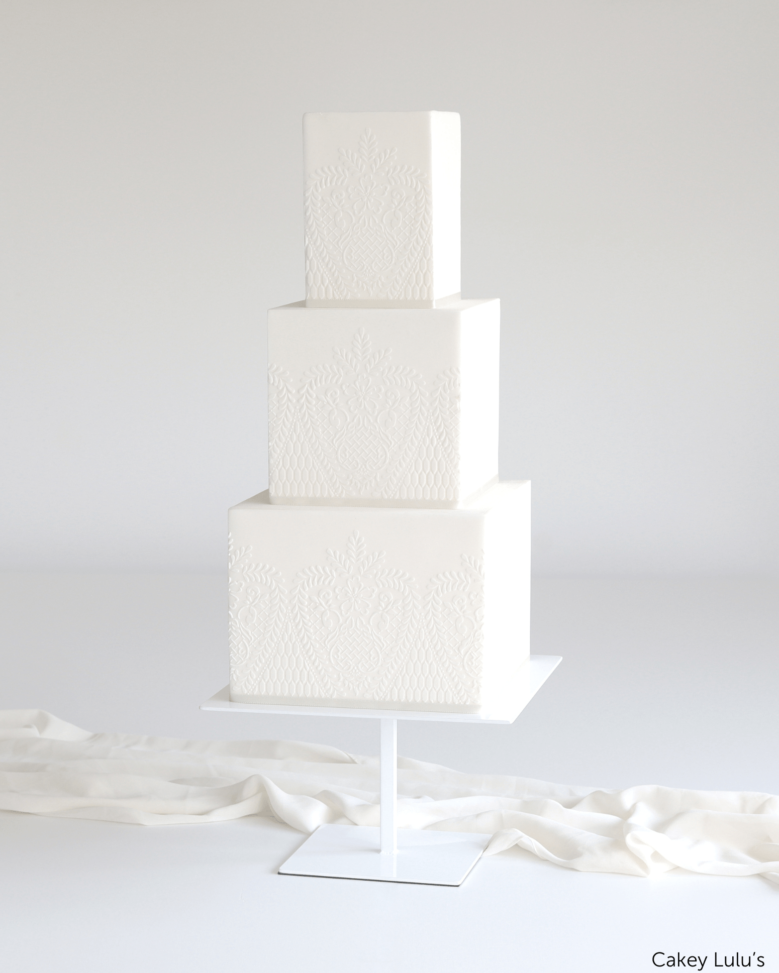 The Square Stiletto - Premium Pedestal Cake Stand - Prop Options