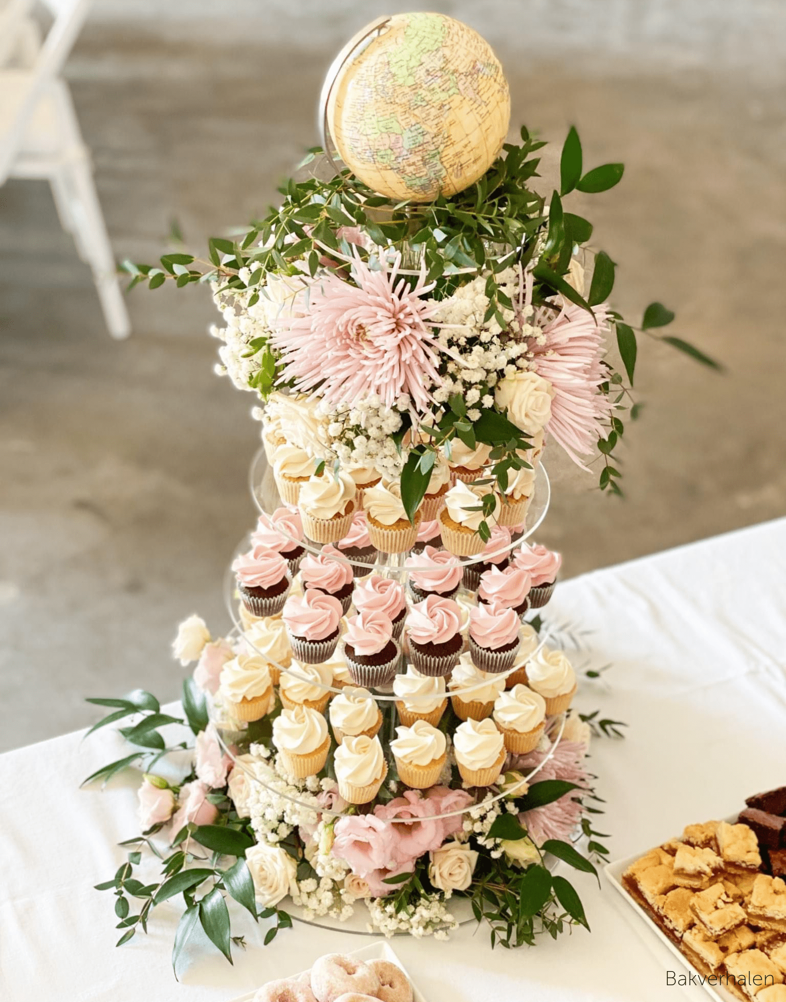 Ultra Adjustable 6 Tier Acrylic Cupcake Display Stand - Prop Options