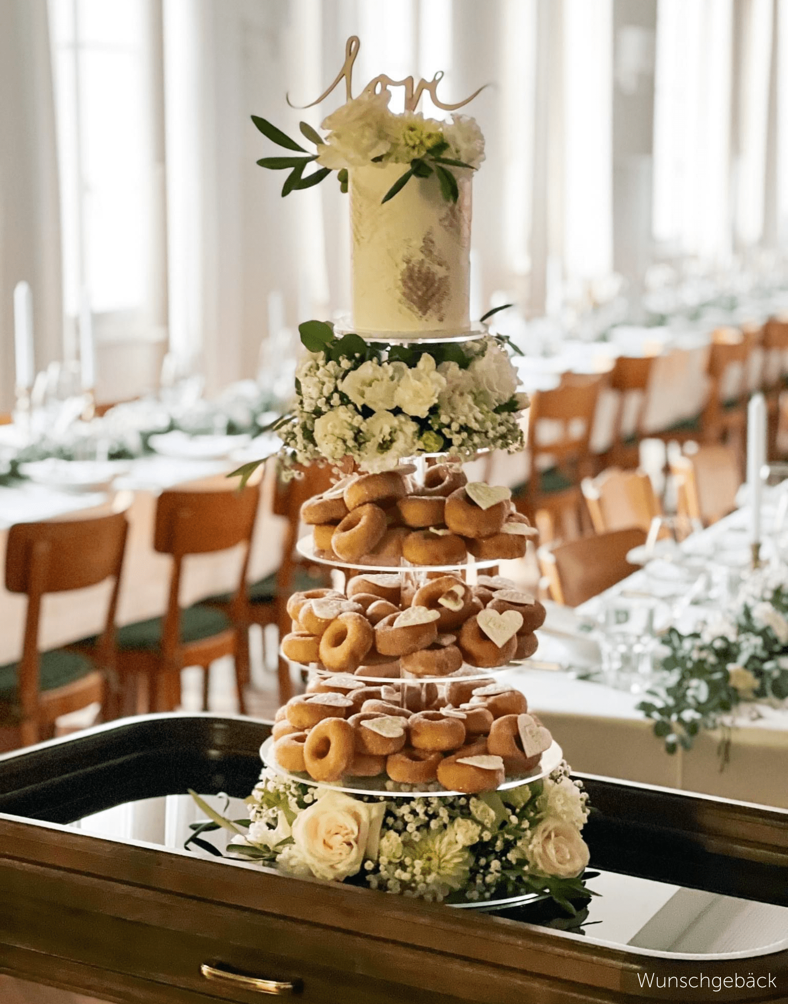 Ultra Adjustable 6 Tier Acrylic Cupcake Display Stand - Prop Options