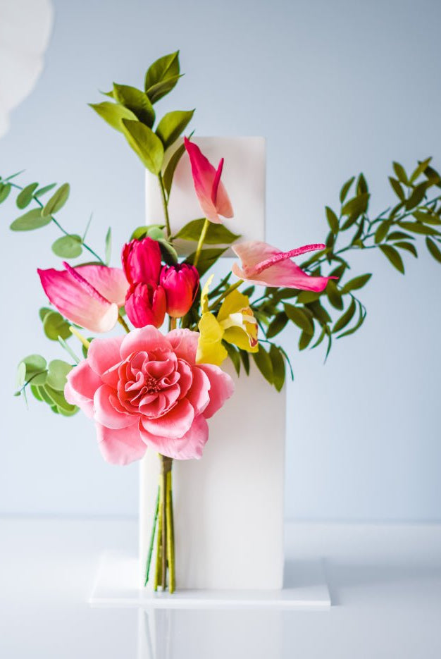 PropSecure® Square Floating Side Bar Cake Separator - Prop Options