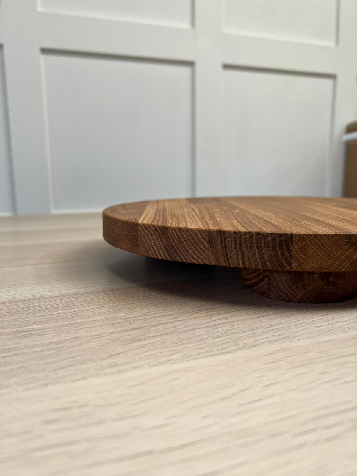 Raised Oak Display Board - Prop Options