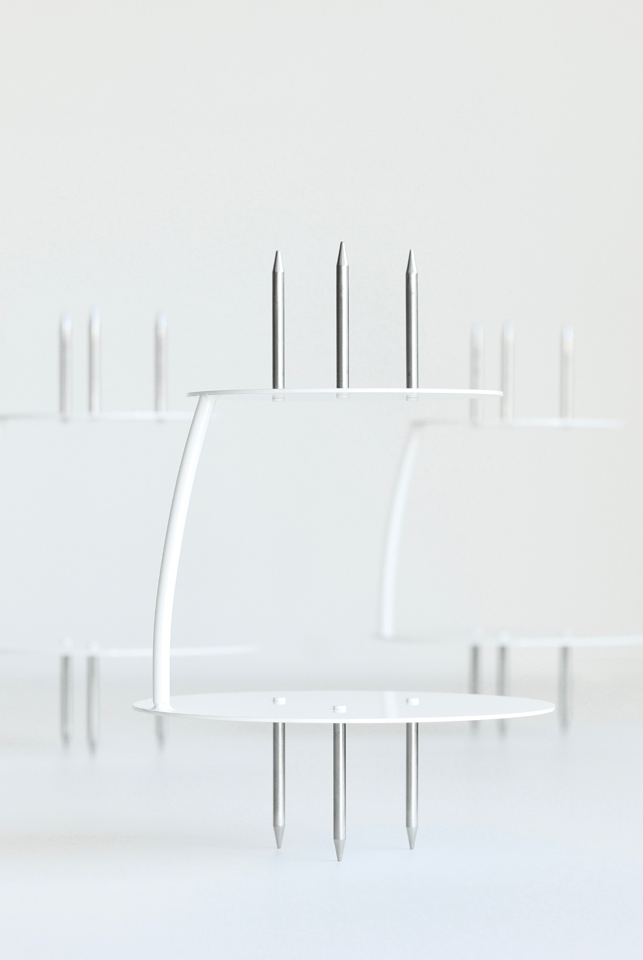 Round Floating Side Bar PropSecure® Cake Separator - Prop Options