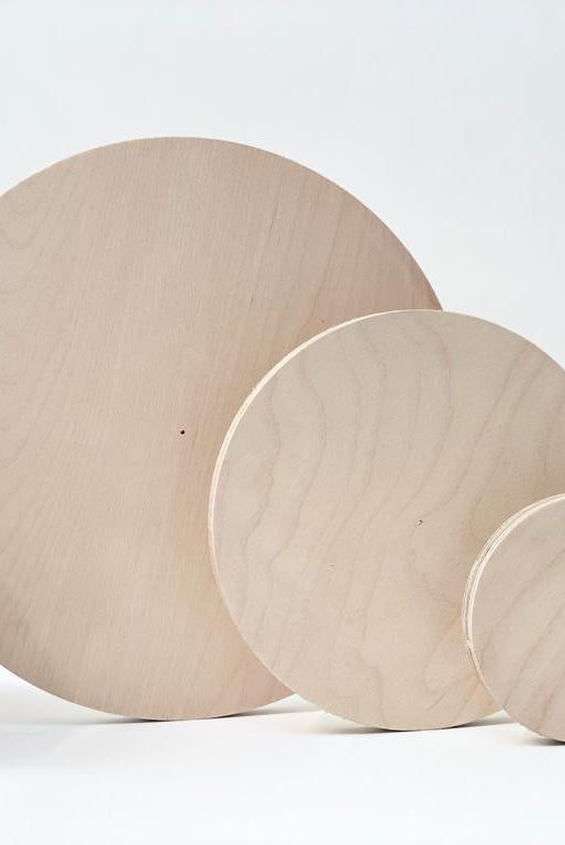 Scandinavian birch ply discs - Prop Options