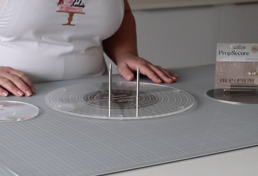 The Cake Compass - Decorating Aid For Real and Dummy Cakes – Prop Options