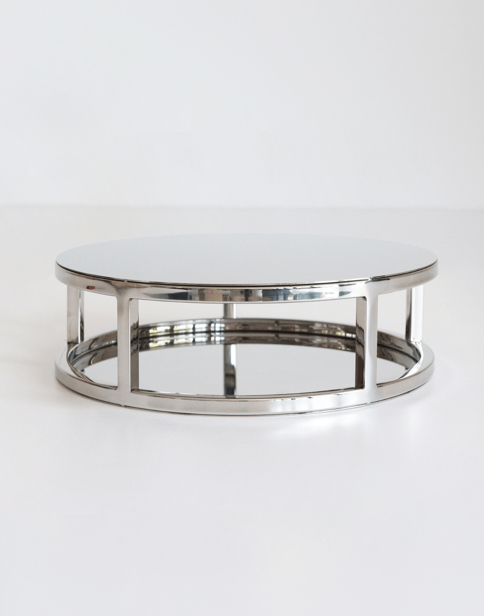 10" Round Metallic Cake Separator - Prop Options