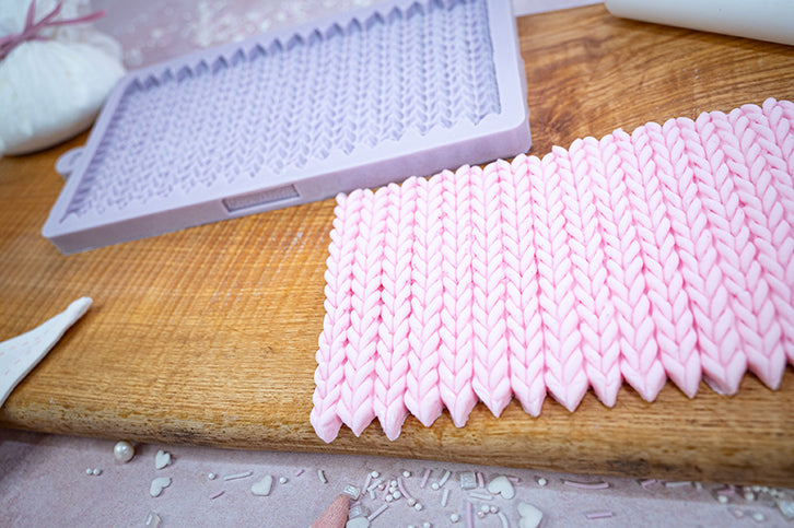 Chunky Knit Silicone Mould