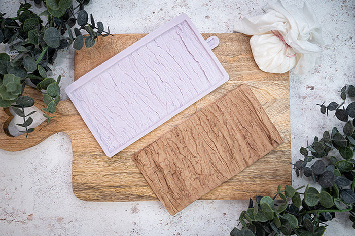 Rustic Woodland Bark Silicone Mould