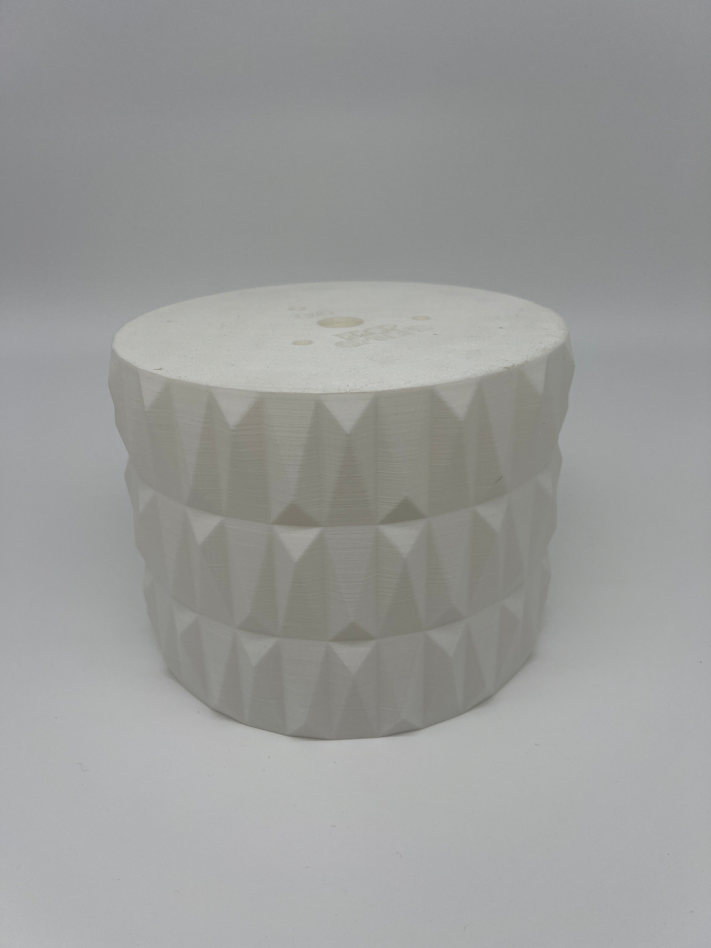 Outlet 8" x 6" Studded Separator - White - Misprint - Prop Options