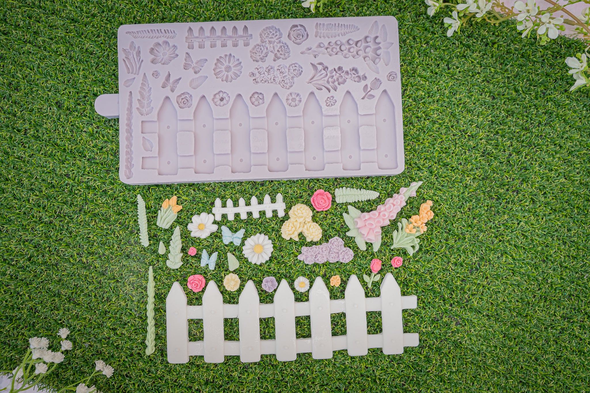Cottage Garden Silicone Mould