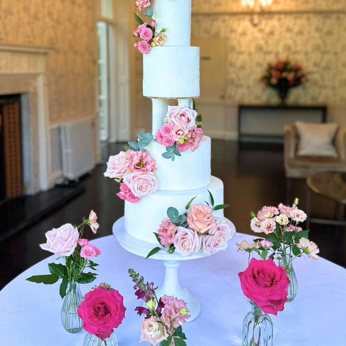 Roman Column Tier Cake Separator | Prop Options