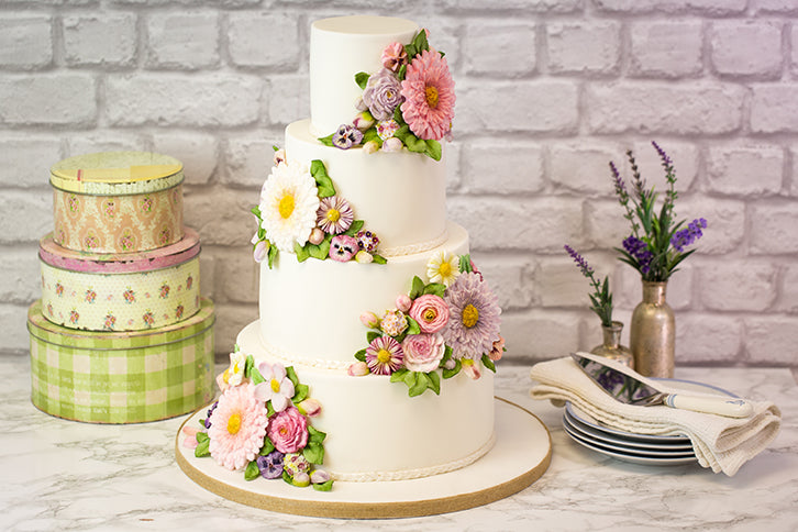Buttercream Flowers Silicone Mould