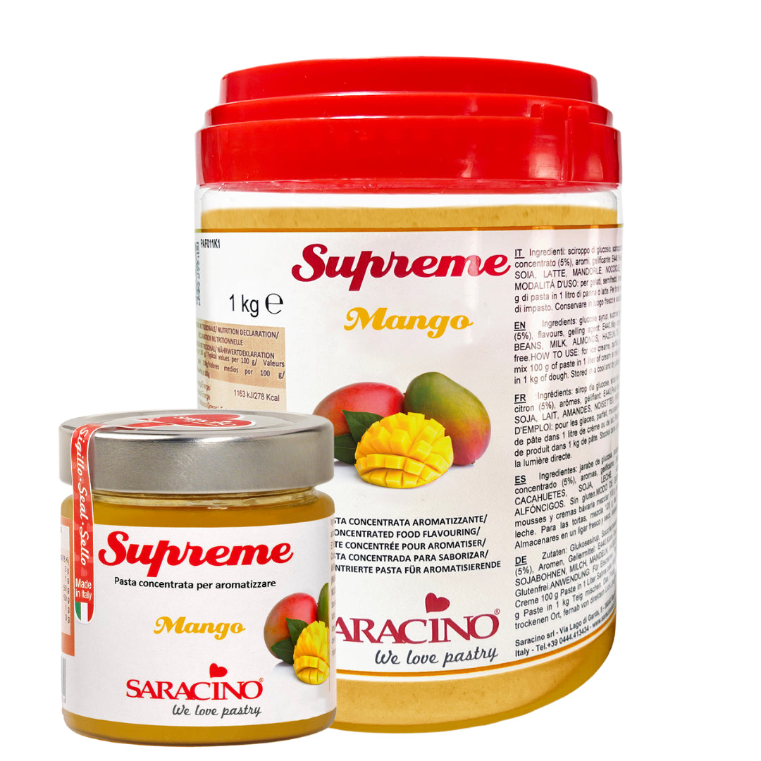 Saracino Mango Food Flavour Paste - 200g & 1kg Sizes