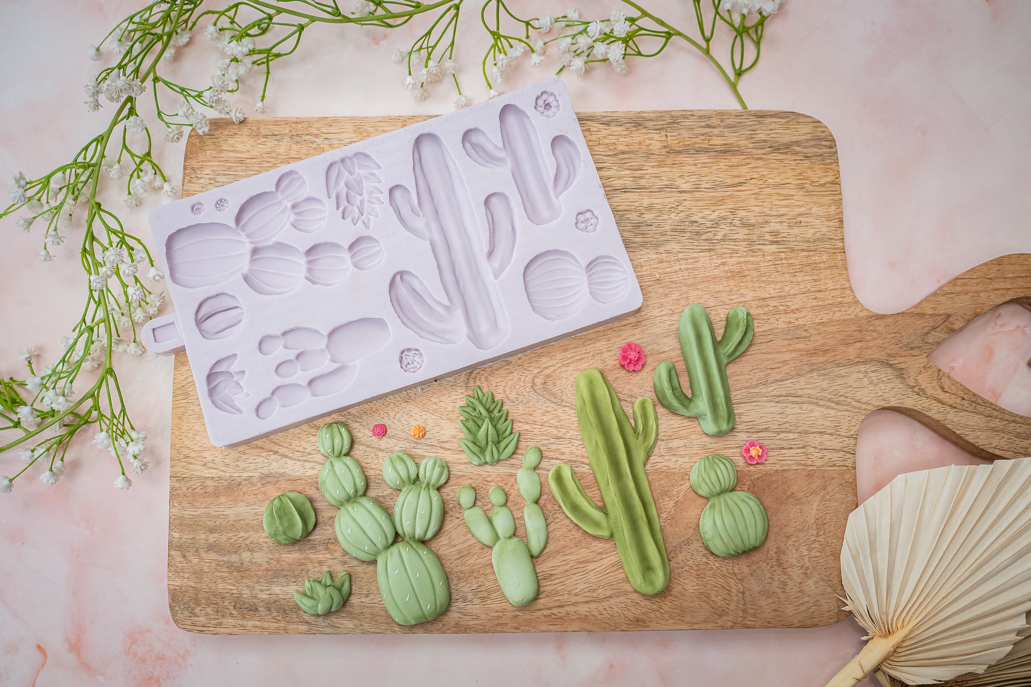 Cactus Garden Silicone Mould