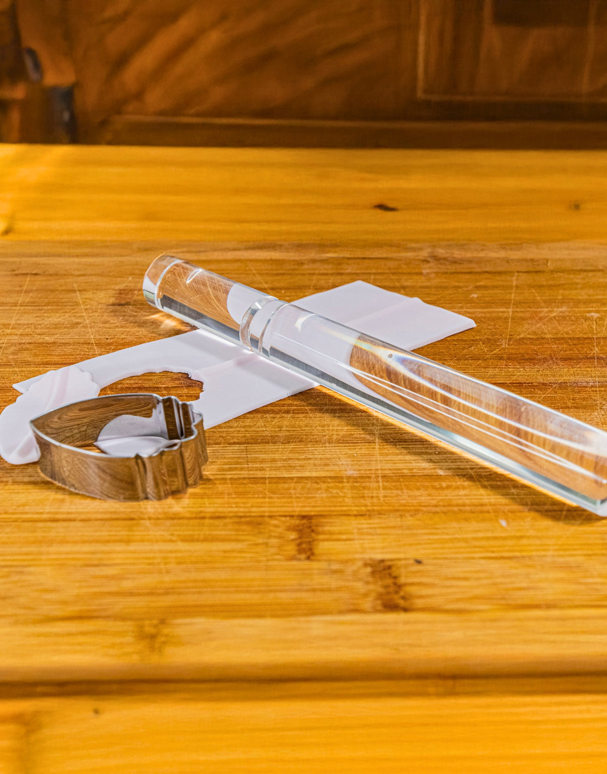 Precision Rolling Pin The Petal Rolling Pin. Precision Cast Acrylic Rolling Pin – Prop Options